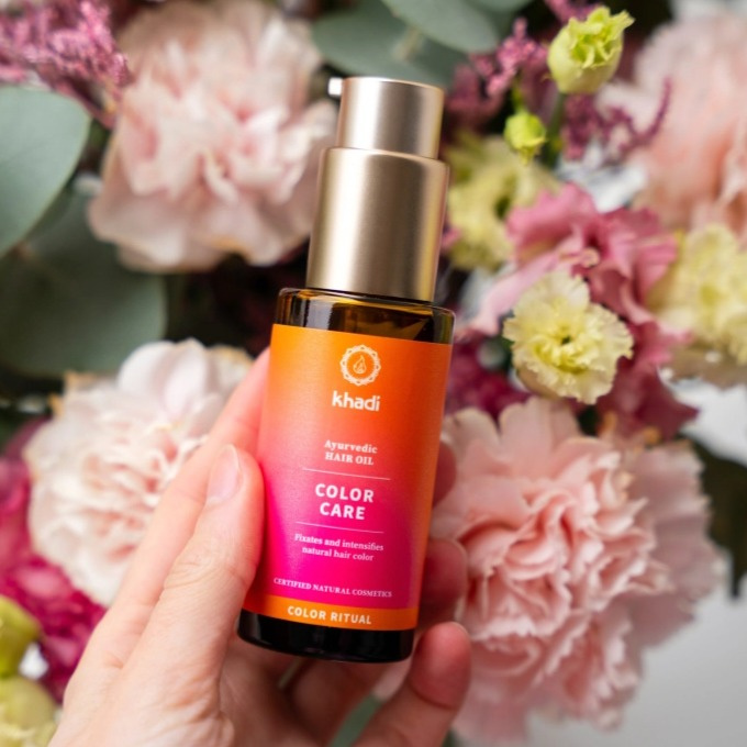 Khadi Hair Oil Color Care - vlasový olej pro barvené vlasy 50 ml