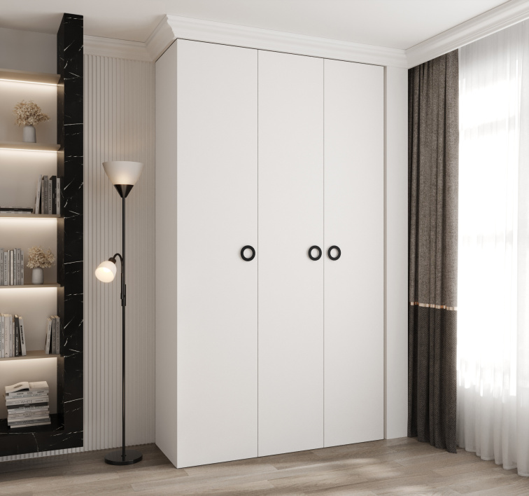 Police pro šatní skříně COMO