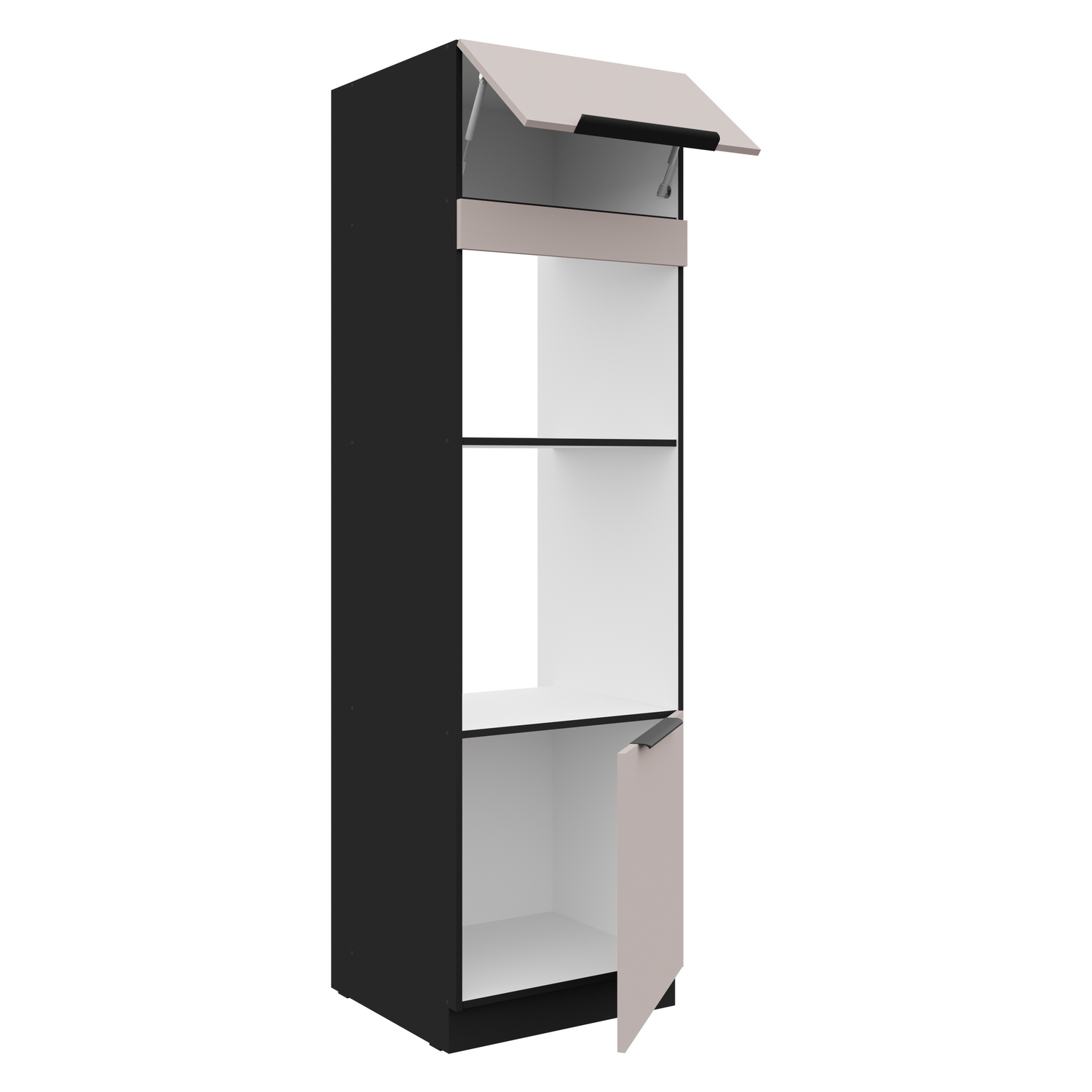 Vysoká skříňka pro vestavnou a mikrovlnou troubu Arona 60 DPM-210 2F