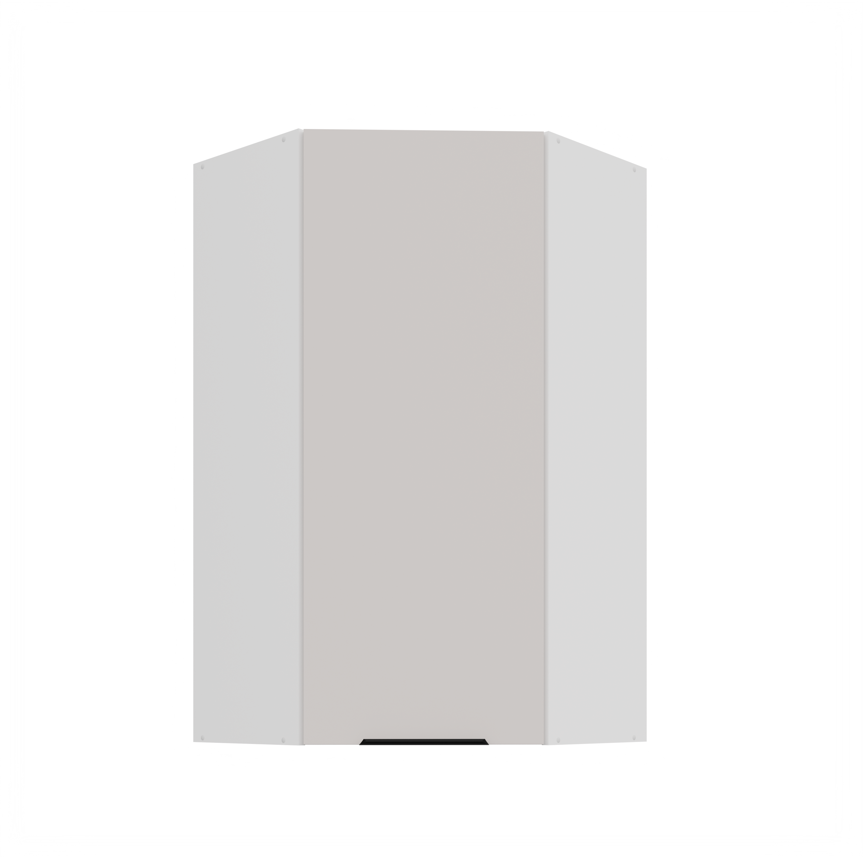 Horní rohová skříňka Como 60x60 GN-108 1F (45°)