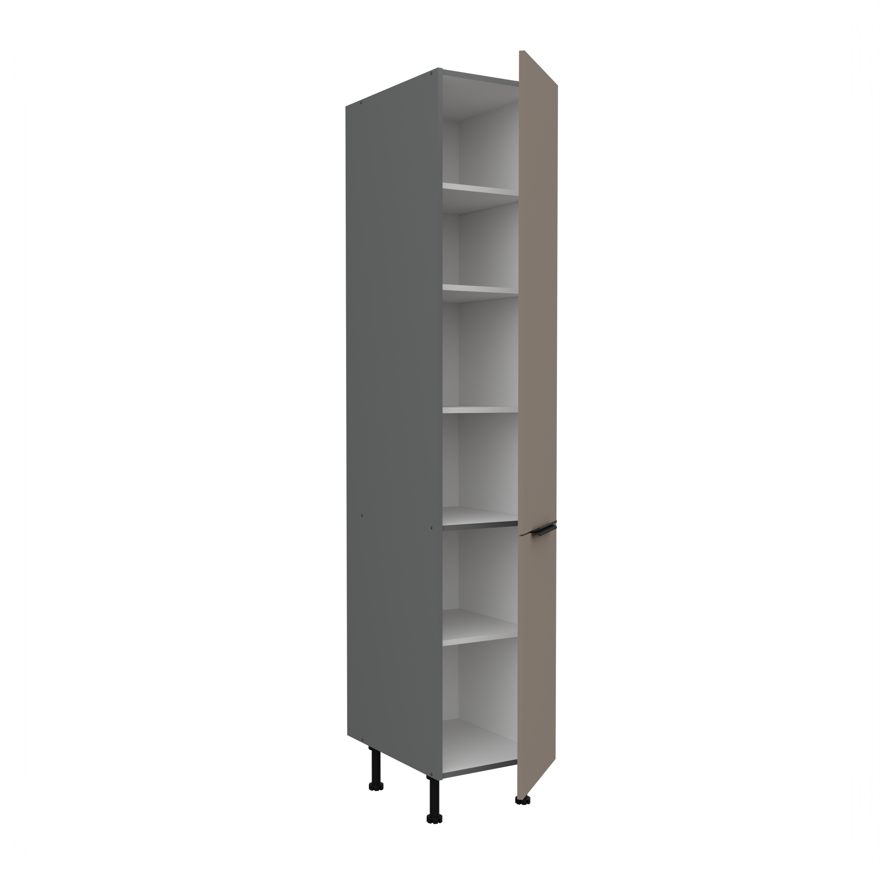 Vysoká potravinová skříňka Aria ANT 40 DK-210 2F