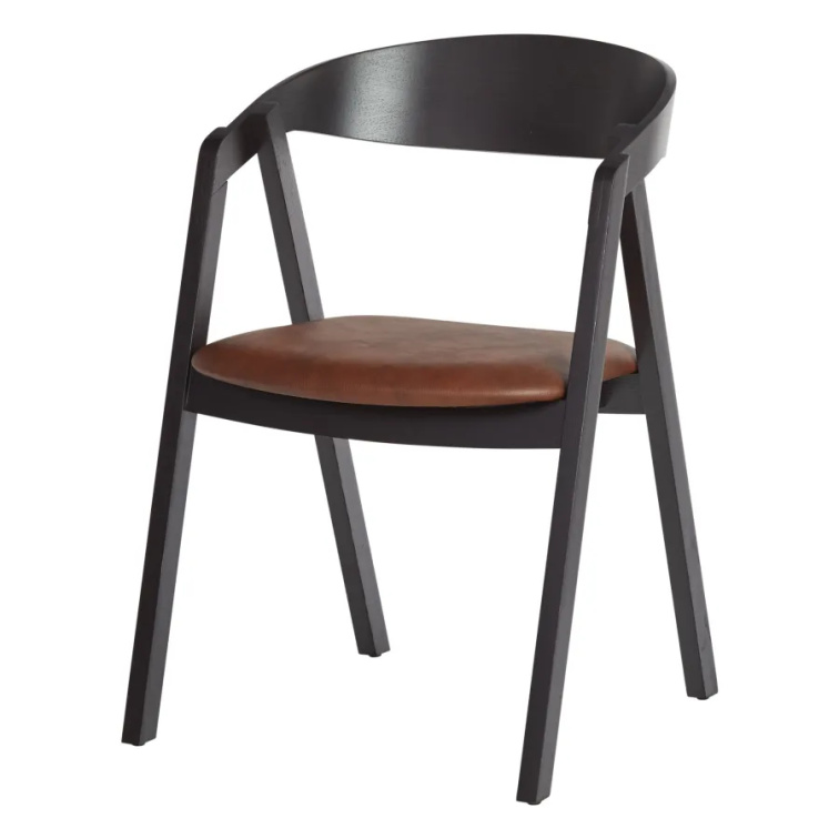 Židle Guru eko buk - čalouněný sedák