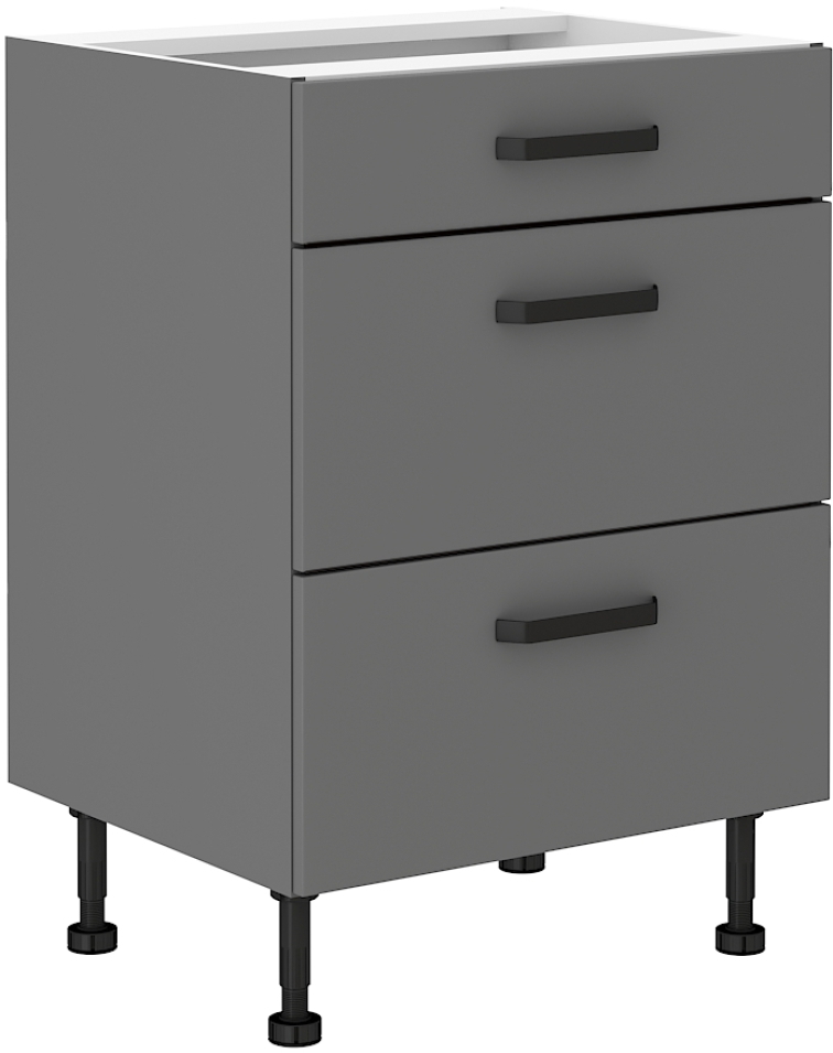 Spodní skříňka Nessa 60 D 3S BB - Premium Box