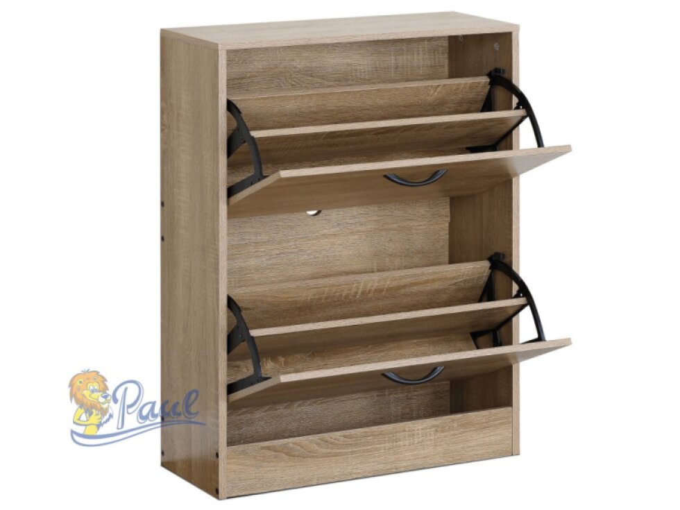 Botník, mdf, hnědá, ABO-G1014 OAK