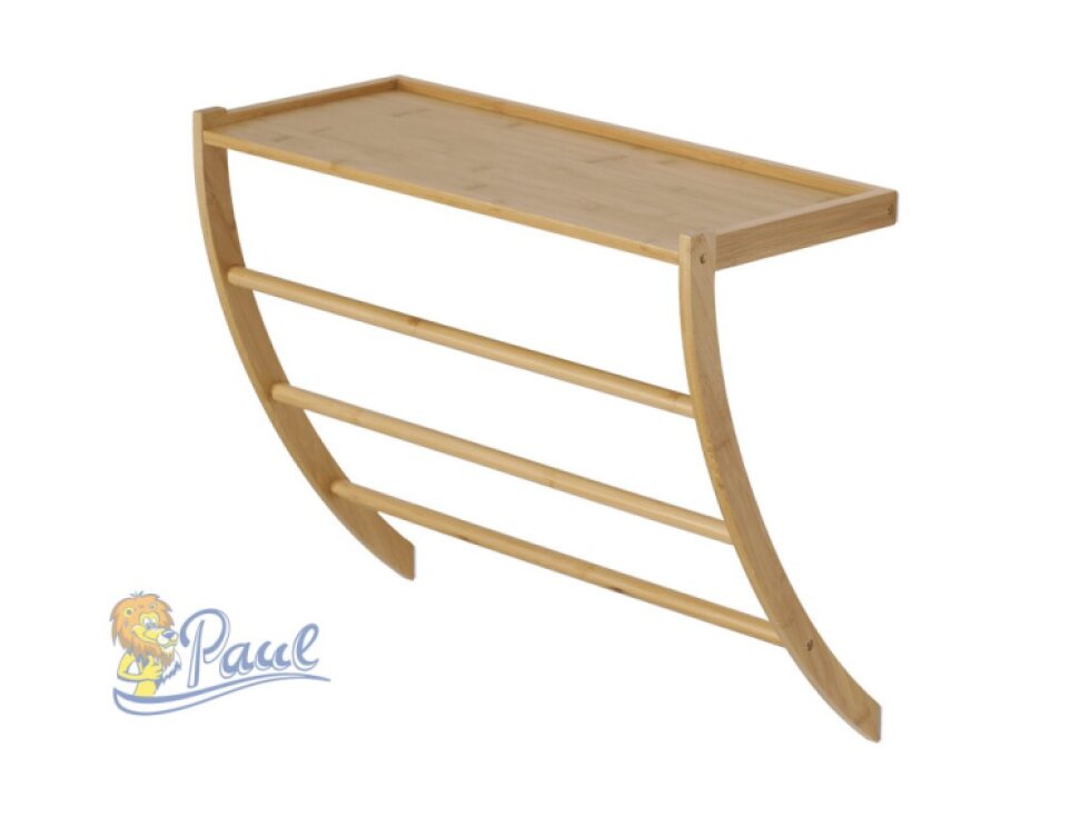 Věšák, bambus, přírodní, DR-B012 NAT