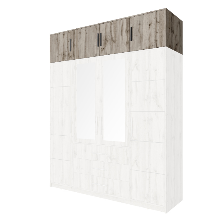 Šatní skříň Bali D 240 cm - Wellington