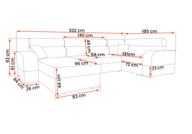 Sedací souprava Infinity Super