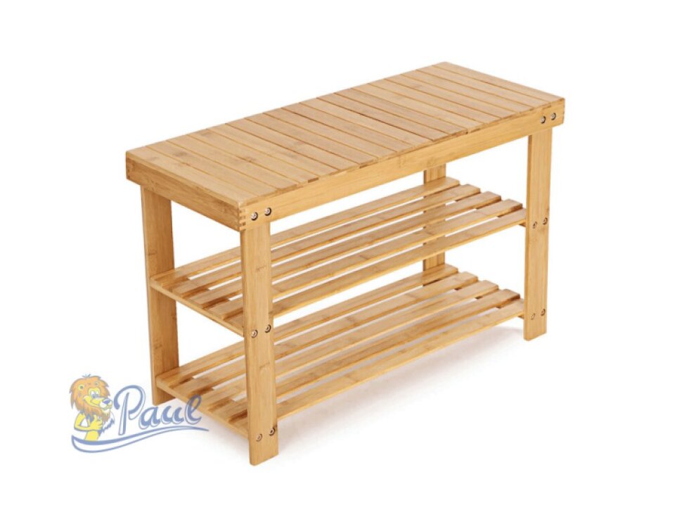 Botník, bambus, přírodní, ABO-E1004 NAT