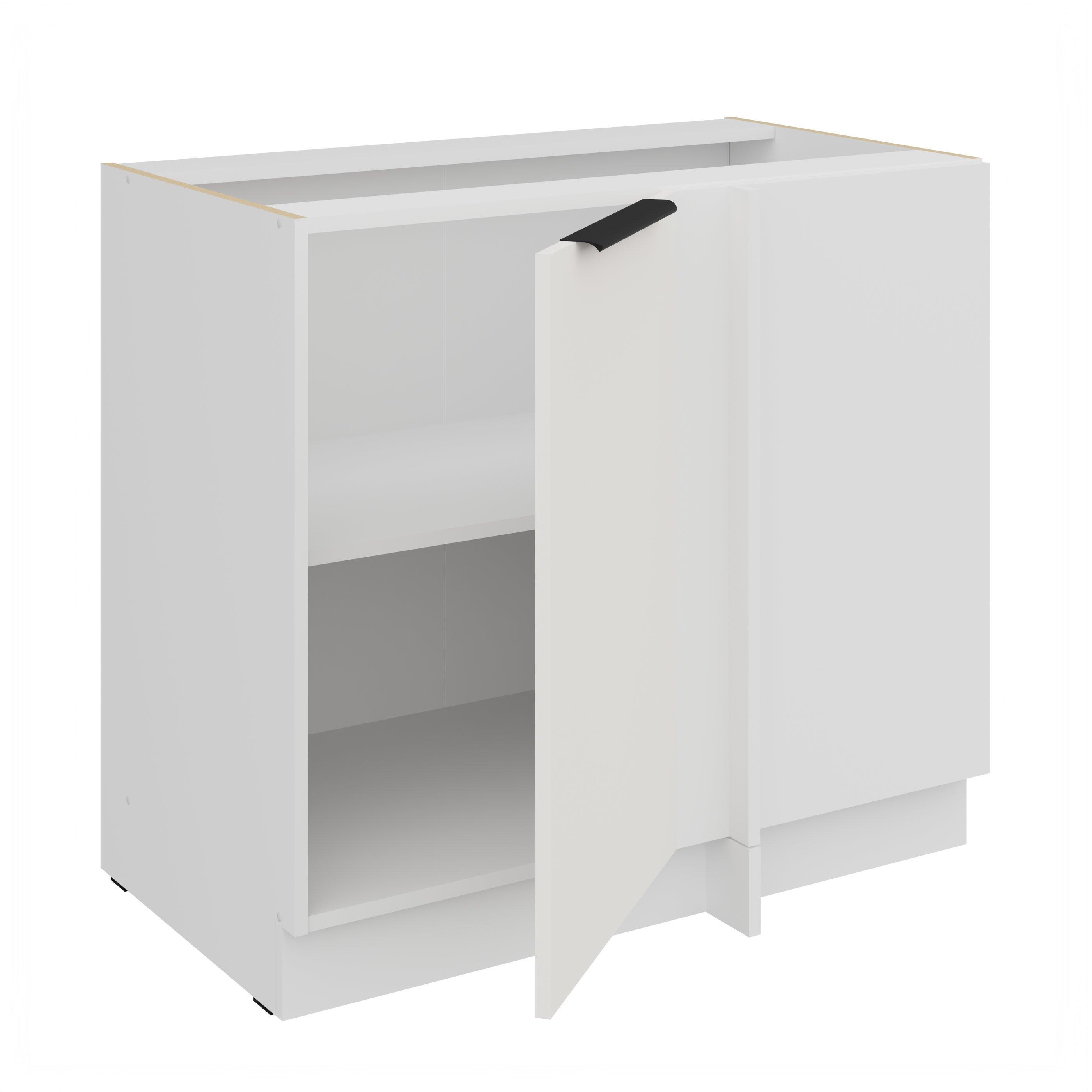 Spodní rohová skříňka Aria 105 ND 1F BB