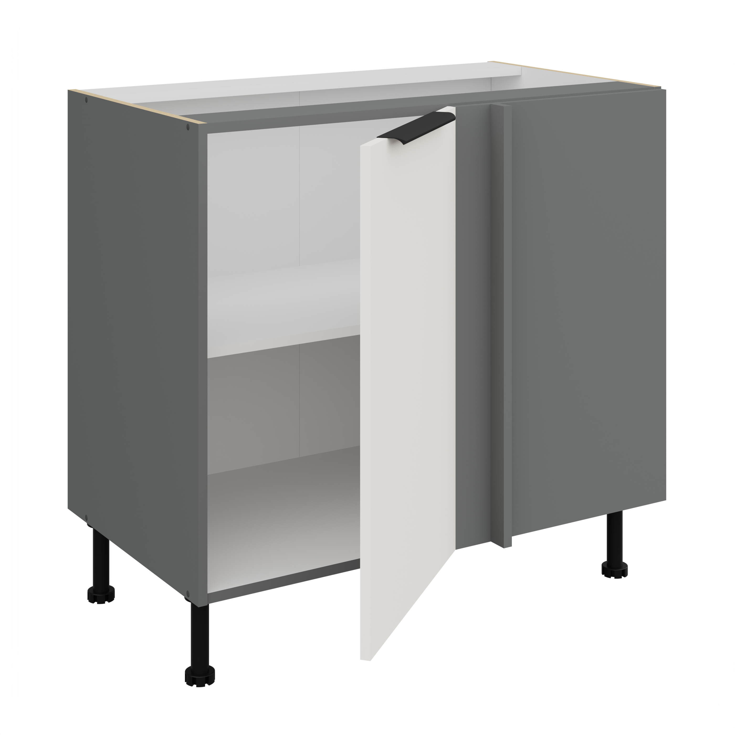 Spodní rohová skříňka Aria ANT 105 ND 1F BB