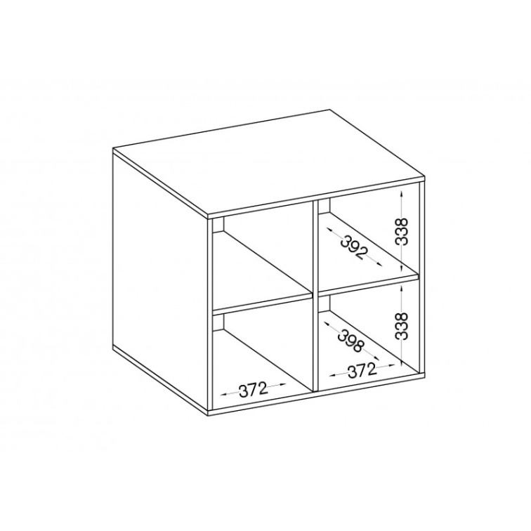 Horní policová skříňka Malta 103