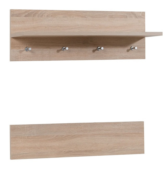 Věšák Hit H4 s poličkou