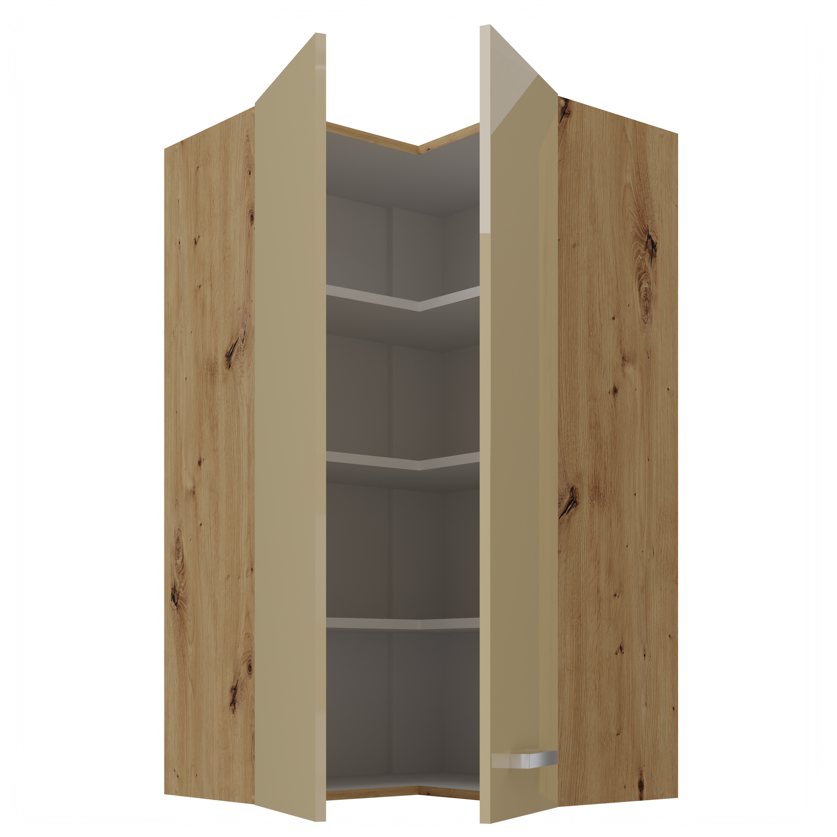 Horní rohová skříňka Artisan 60x60 GN-108 1F (90°)