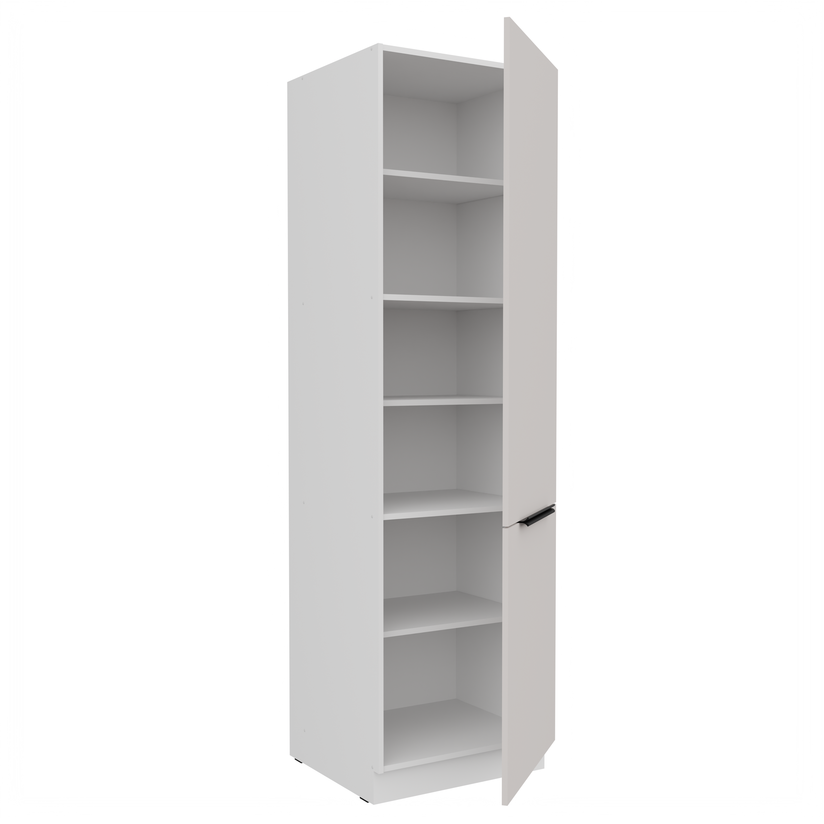 Vysoká potravinová skříňka Como 60 DK-210 2F