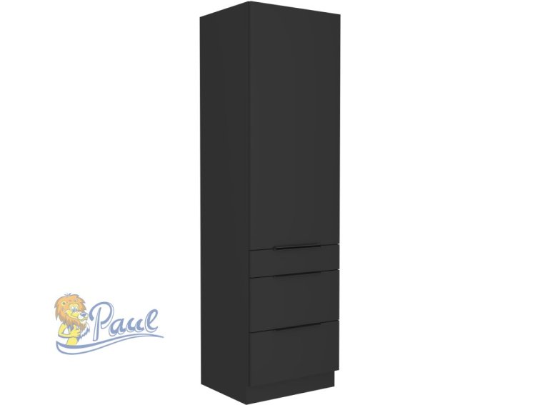 Vysoká potravinová skříňka Siena 60 DKS-210 3S 1F - Premium Box