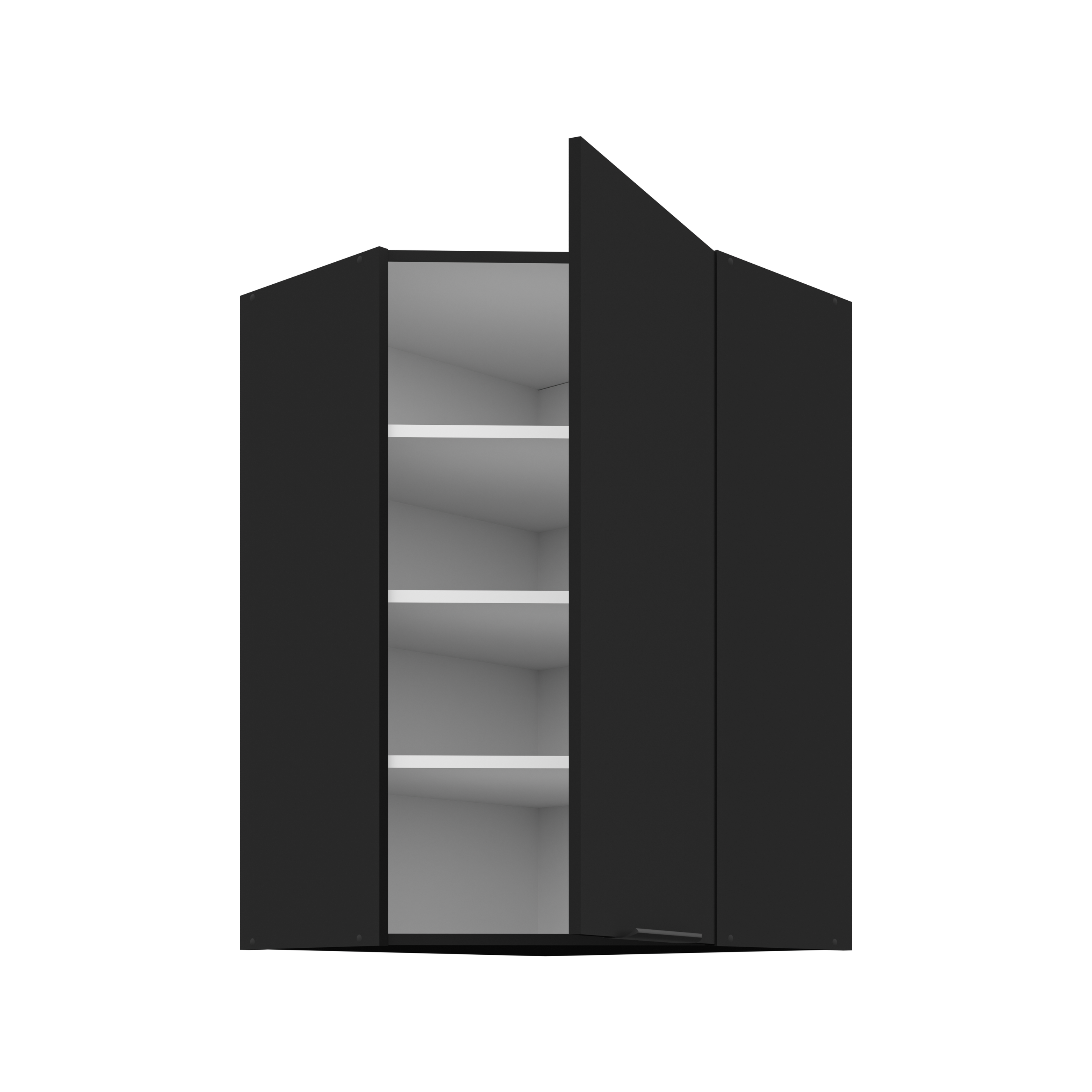 Horní rohová skříňka Siena 60x60 GN-90 1F (45°)