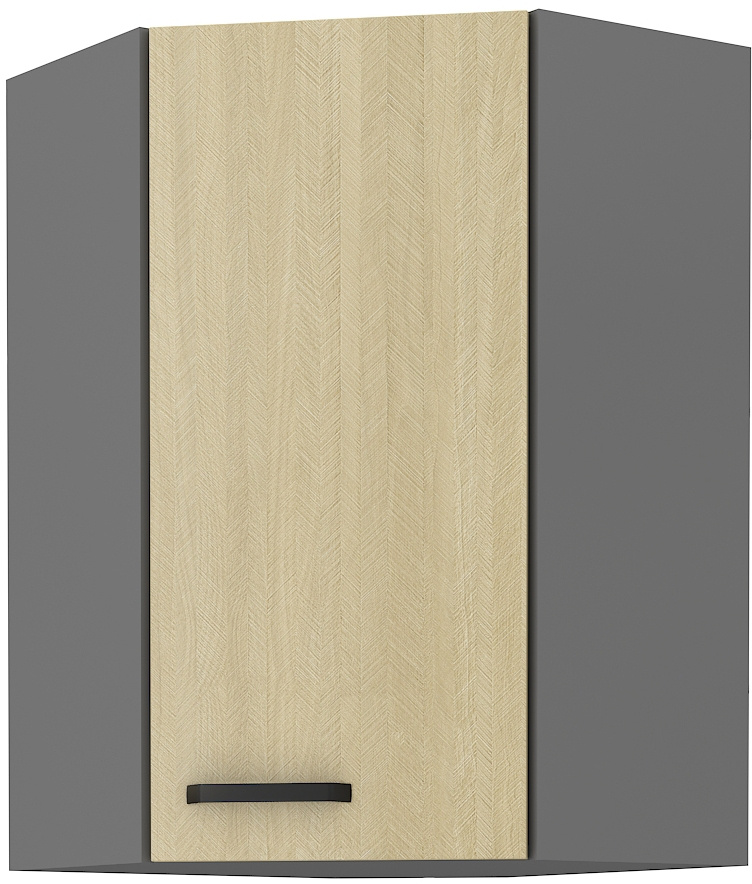 Horní rohová skříňka Scandi 60x60 GN-90 1F (45°)