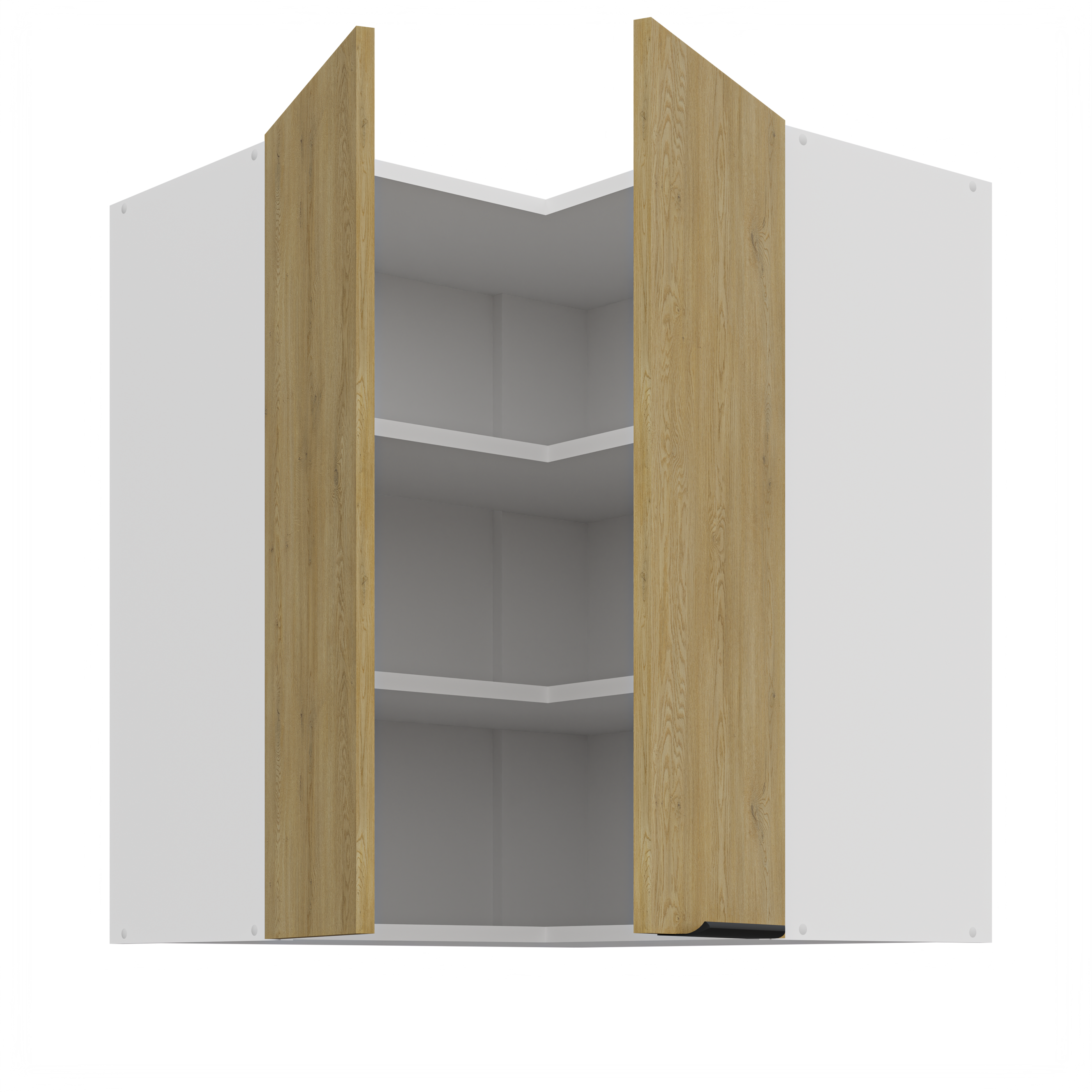 Horní rohová skříňka Cremona 60x60 GN-72 2F (90°)