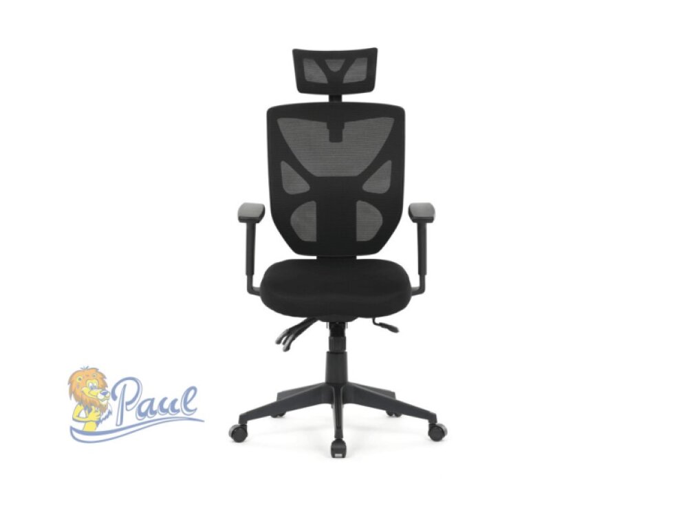 Kancelářská židle, asynchronní mechanismus, černá, KA-Q8250 BK