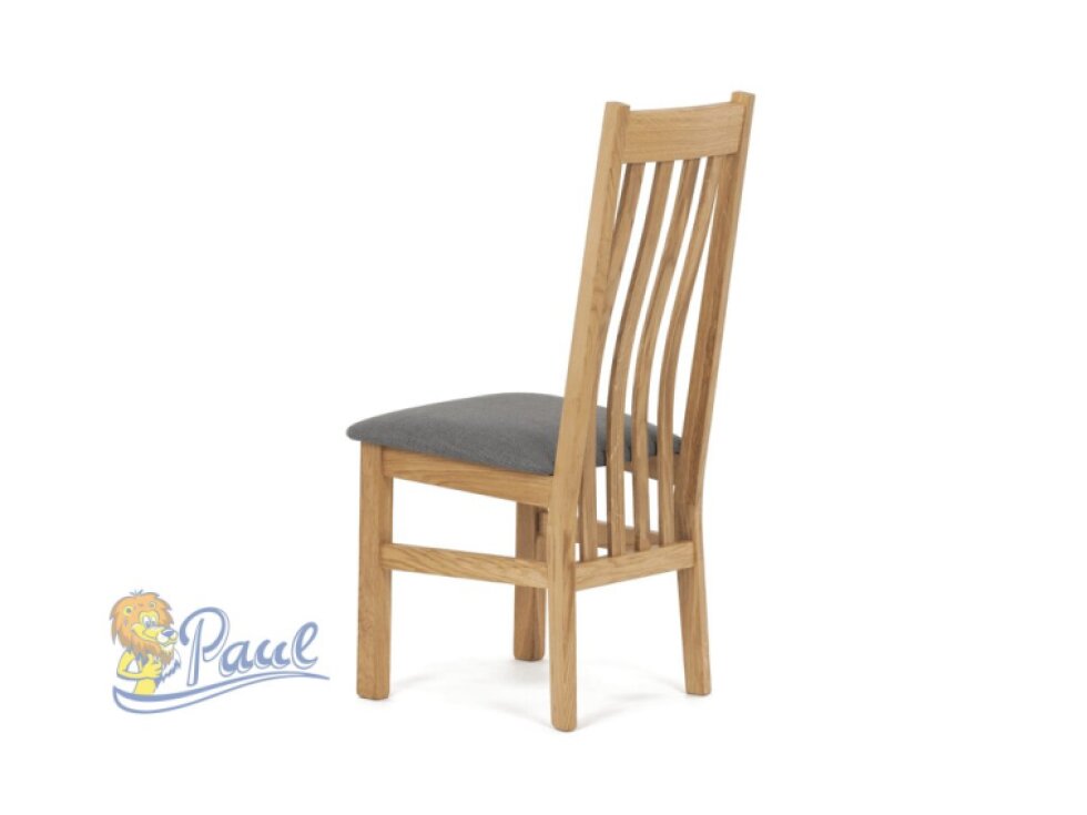 Jídelní židle, přírodní, masiv, C-2100 GREY2