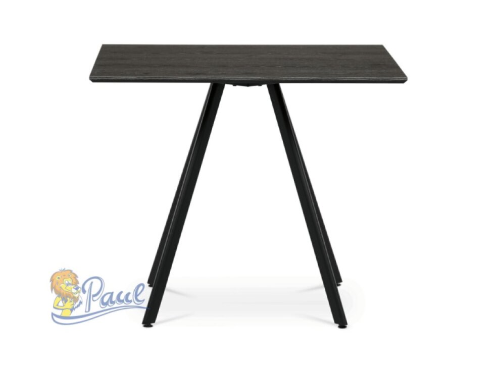 Jídelní stůl 90x90cm, lamino, šedý dub, HT-R5190 GREY