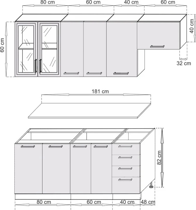Kuchyňská linka Eliza