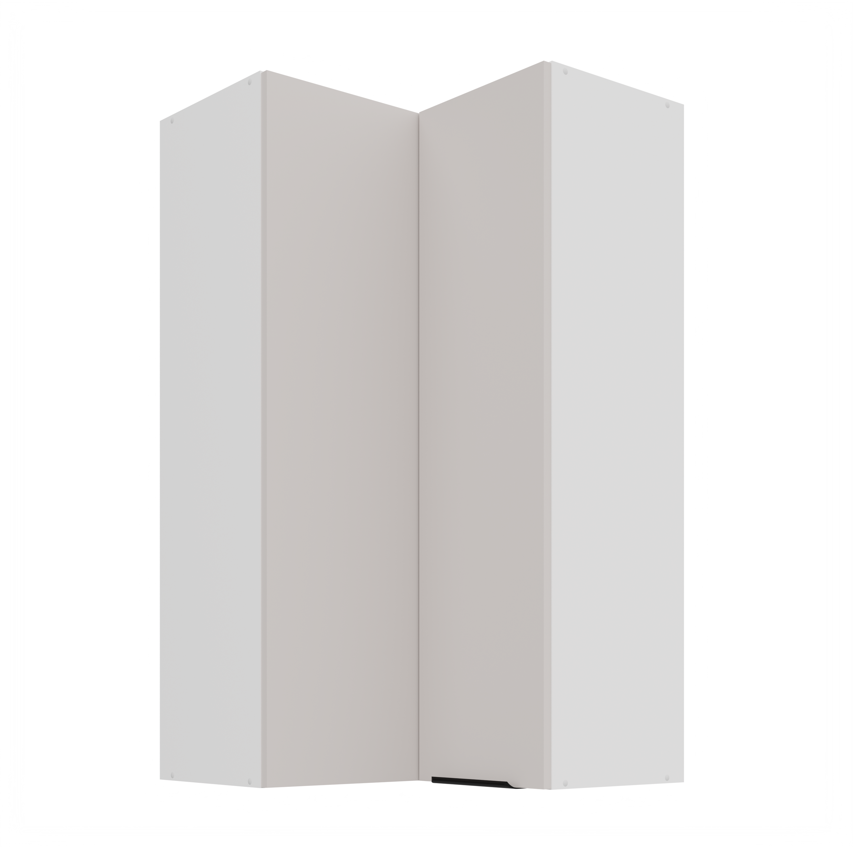 Horní rohová skříňka Como 60x60 GN-108 2F (90°)