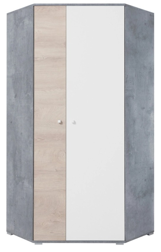 Rohová šatní skříň Sigma SI2