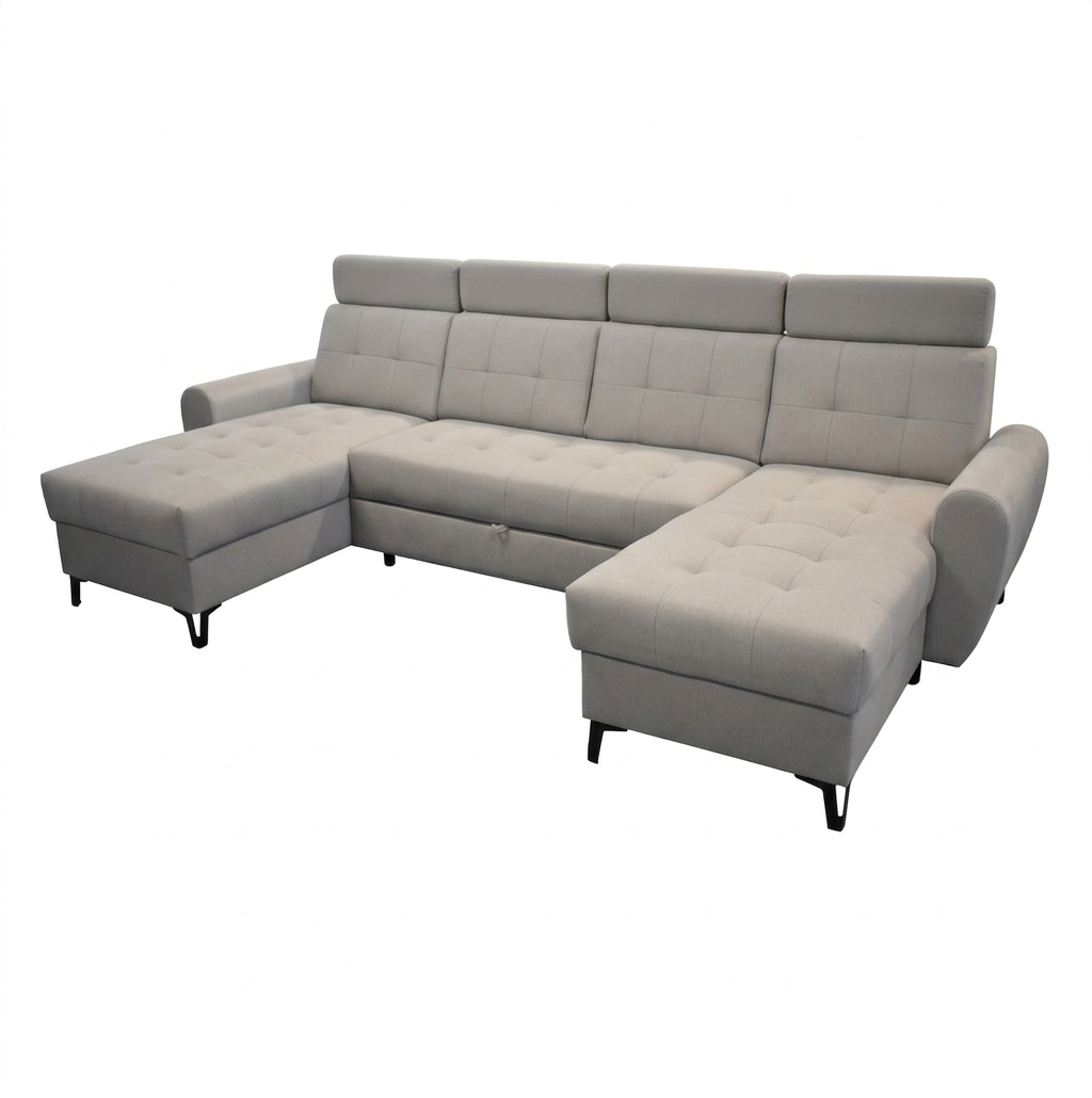 Sedací souprava Lawente Mega - Portland Ash