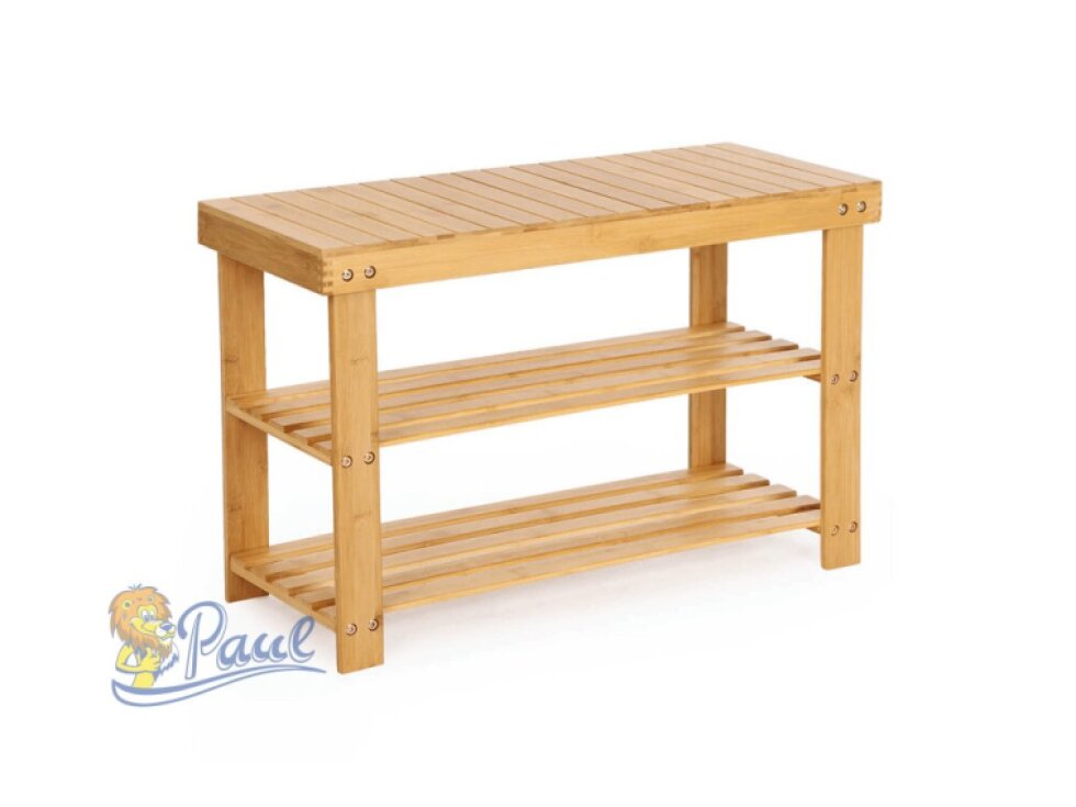 Botník, bambus, přírodní, ABO-E1004 NAT