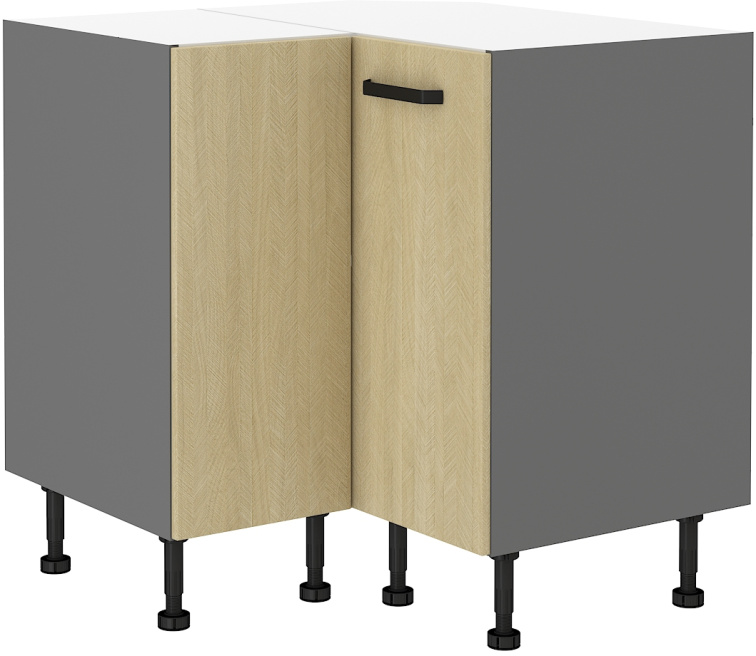 Spodní rohová skříňka Scandi 90x90 DN 1F BB