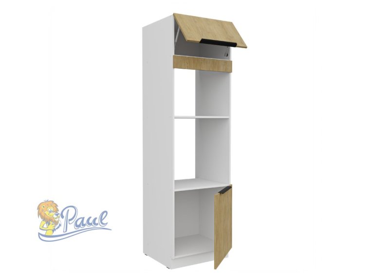 Vysoká skříňka pro vestavnou a mikrovlnou troubu Cremona 60 DPM-210 2F