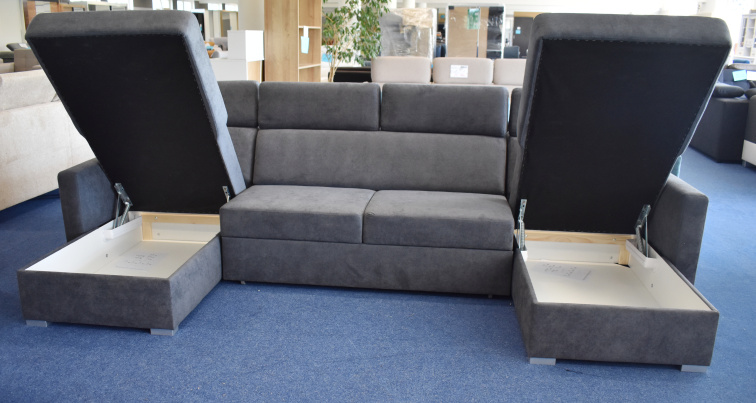 Sedací souprava Mikeli U - bočky Arona