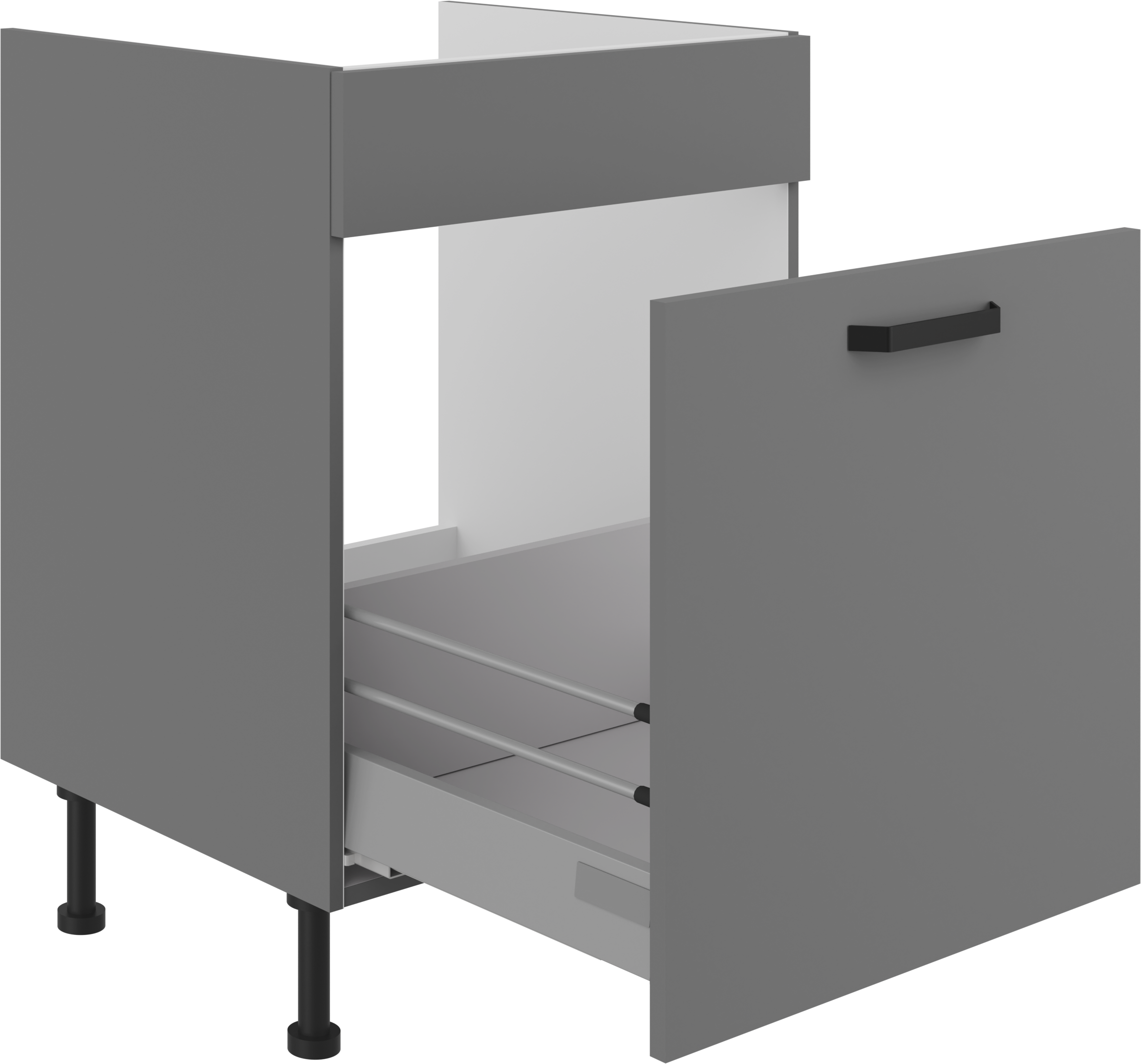 Spodní skříňka pod dřez Nessa 60 ZL 1S BB - Premium Box