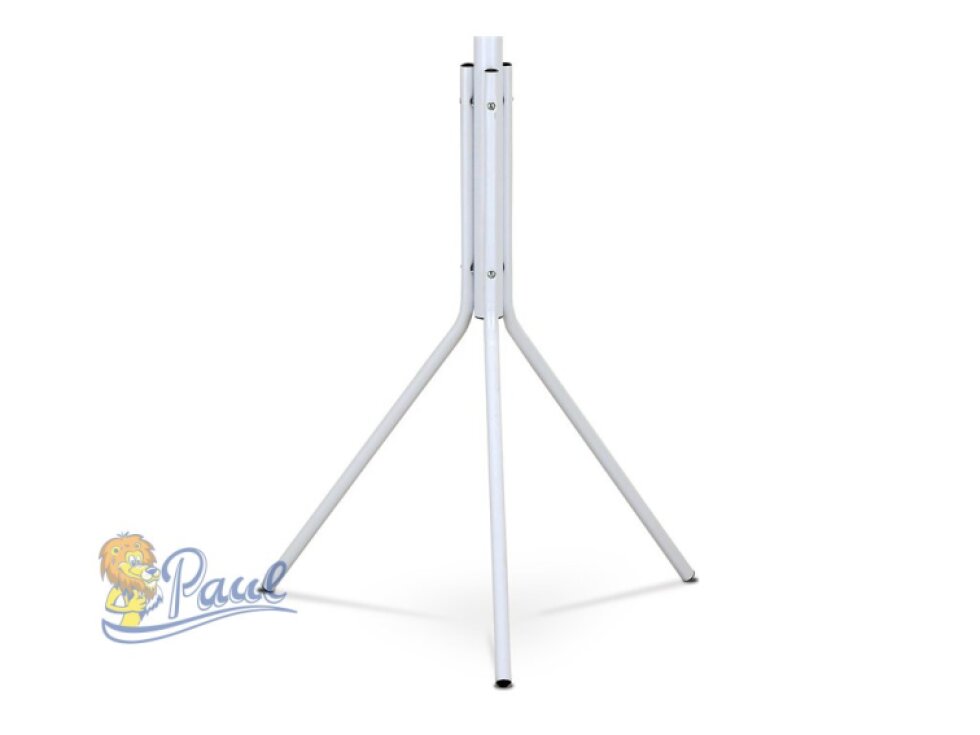 Věšák, kov, bílá, 80001-04A WT