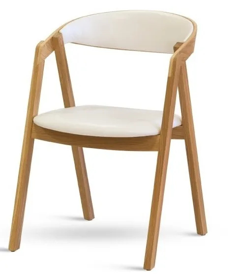 Židle Guru eko dub - čalouněný sedák a opěradlo