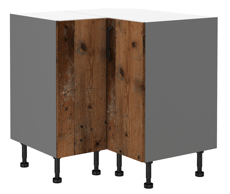 Spodní rohová skříňka Old Style 90x90 DN 1F BB