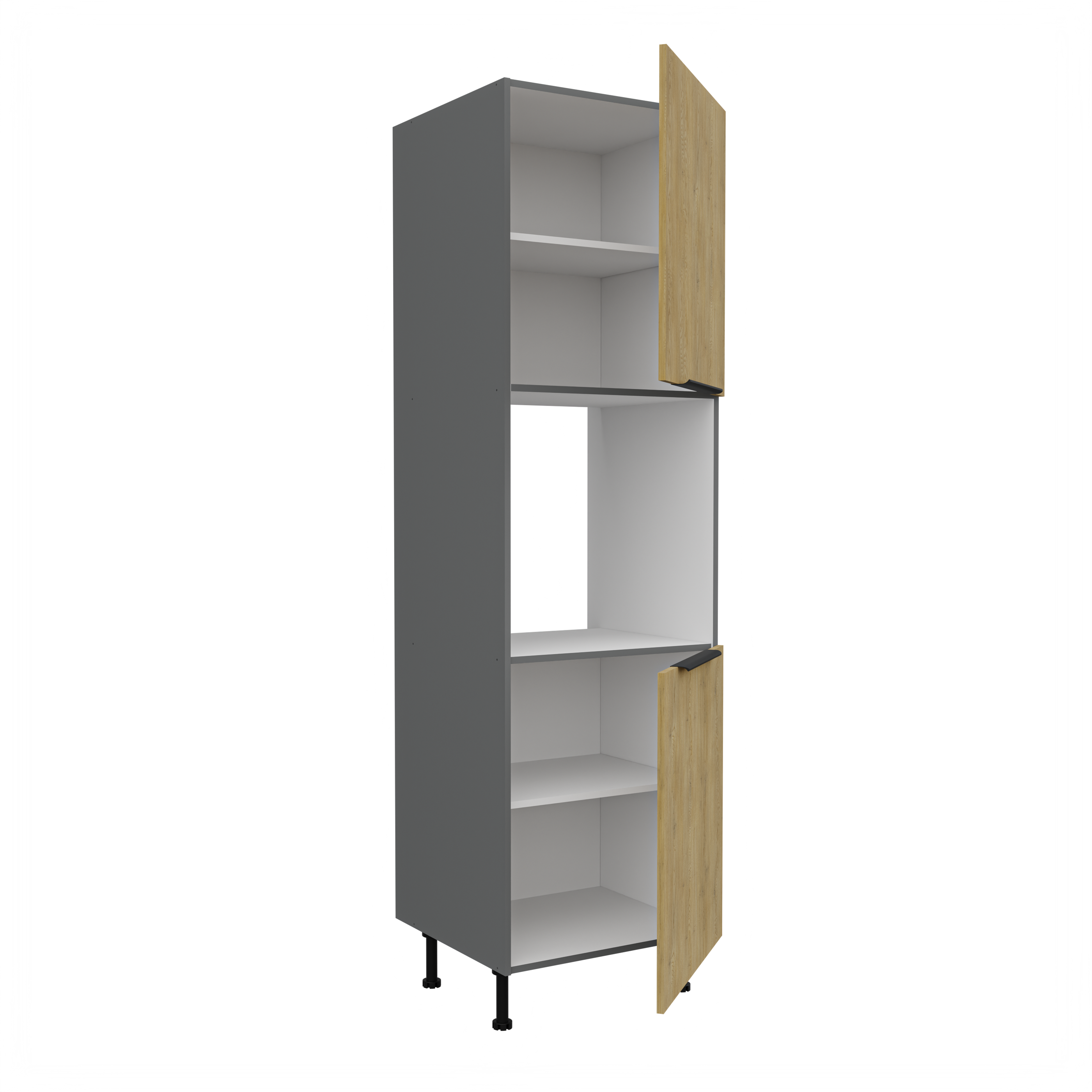 Vysoká skříňka pro vestavnou troubu Cremona ANT 60 DPS-215 3S 1F - Premium Box