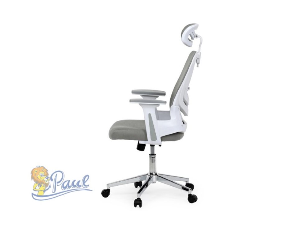 Kancelářská židle, houpací mechanismus, šedá, KA-K2031 GREY