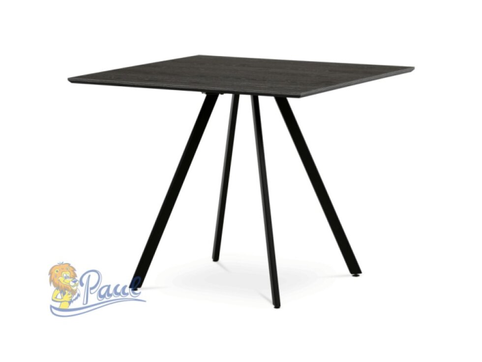 Jídelní stůl 90x90cm, lamino, šedý dub, HT-R5190 GREY