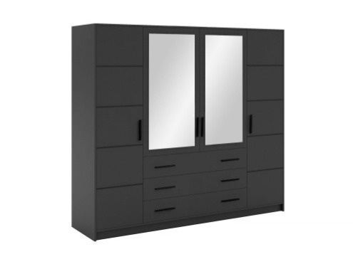 Šatní skříň Bali D 240 cm - Grafit