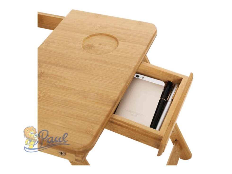 Odkládací stolek 75x35x29cm, bambus, AKF-E1002 NAT