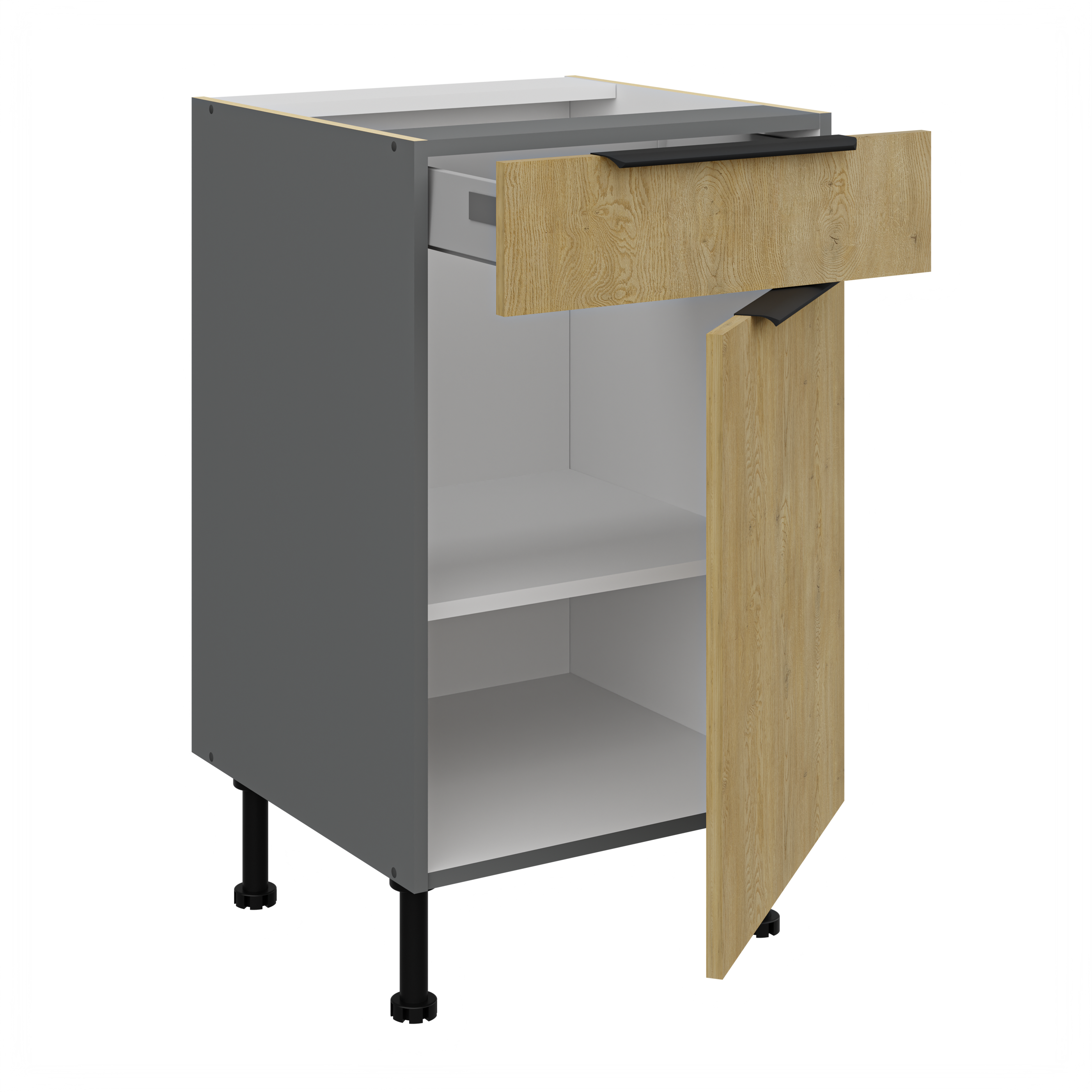 Spodní skříňka Cremona ANT 50 D 1F 1S BB - Premium Box