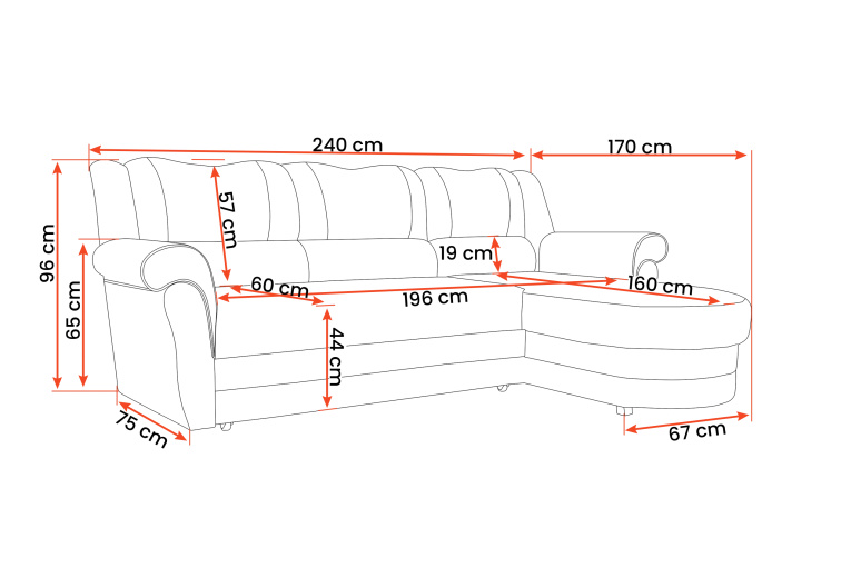 Sedací souprava Bruno - Bah 08 + Bah 33