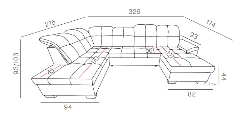 Sedací souprava Brevi