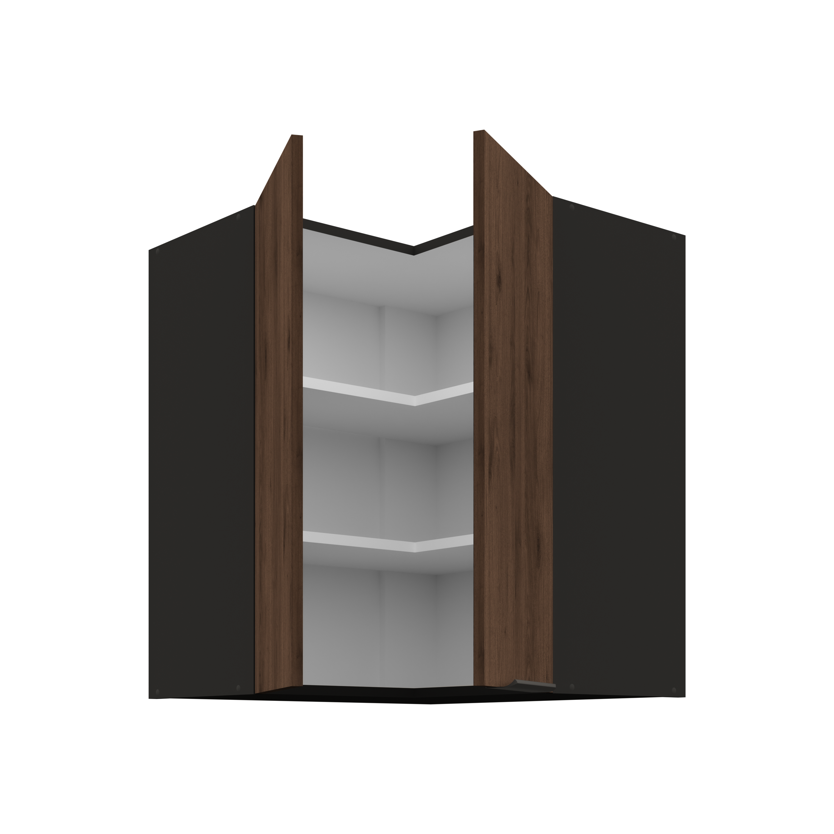 Horní rohová skříňka Monza 60x60 GN-72 2F (90°)