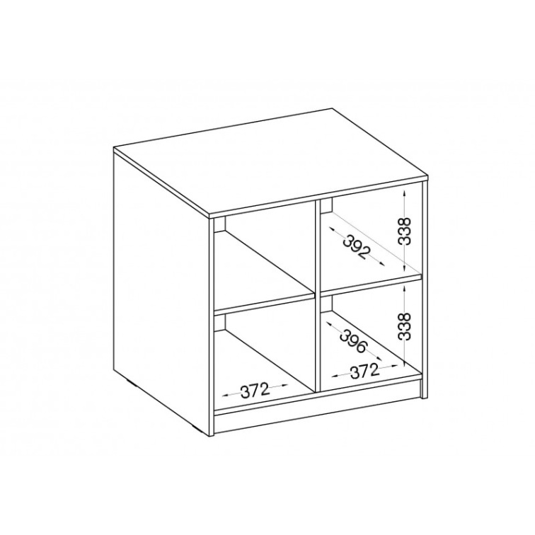 Spodní policová skříňka Malta 101