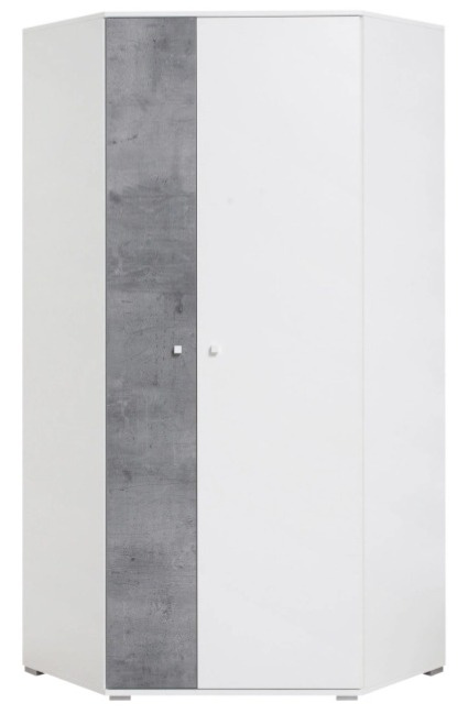 Rohová šatní skříň Sigma SI2