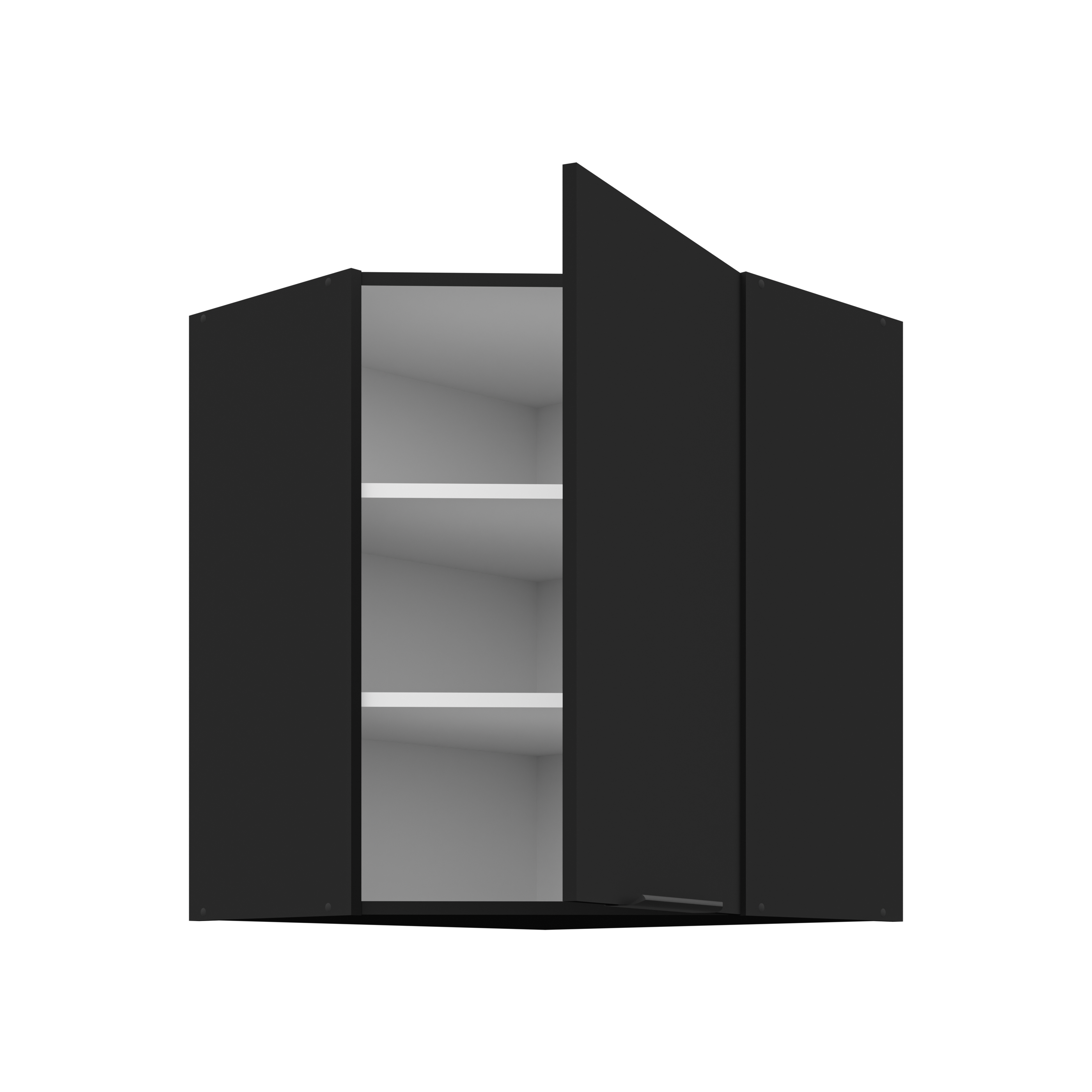 Horní rohová skříňka Siena 60x60 GN-72 1F (45°)