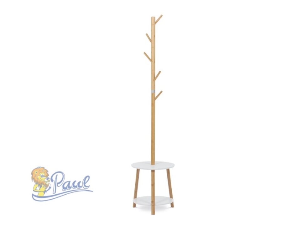 Věšák, bambus, přírodní, DR-N1004 WT